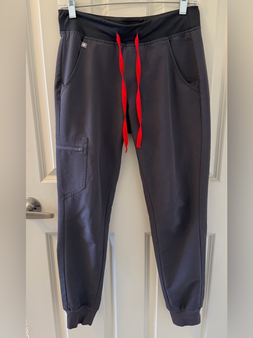 Figs Zamora Scrub Joggers, Charcoal Gray, Size XS